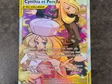 a close up of a pokemon card on a table