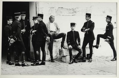 Helmut NEWTON (1920-2004). Le cadre noir de Saumur (cavalier… - Photo 1