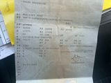 a receipt that has been placed on a table