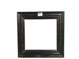 a picture of a black picture frame on a white background
