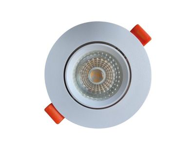 5526-1860 / Lot de 6 BOITES  10 spot encastrables blanc - LED GU10, 40 - Photo 1