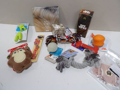 a table with a bunch of items on top of it