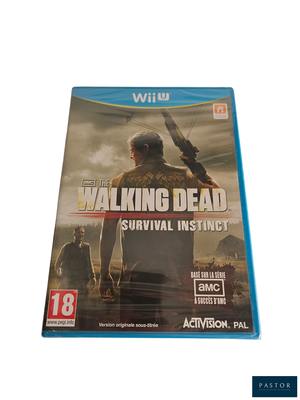 the walking dead survival instinct is on a blu - ray case