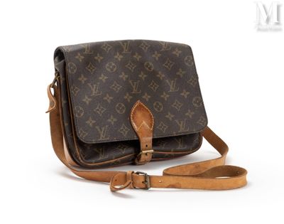 Sac à bandoulière Louis Vuitton en toile Monogram et cuir