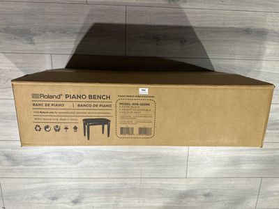 Banc de piano ROLAND mod RPB-220BK, noir satin, hauteur régl… - Photo 1