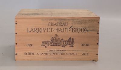 a wooden box with a wine label on it