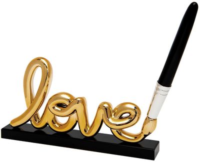 l'artiste « Love Sign Gold », grande version