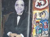 a painting of a man in a tuxedo in a tuxedo