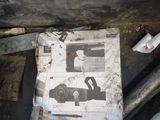 a piece of paper that has been left on the ground