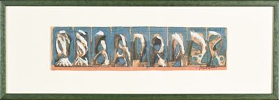 Crikor GARABETIAN (1908-1993) Etude d'une sculpture