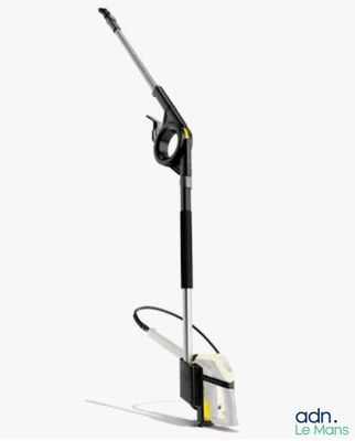 a close up of a vacuum cleaner on a white background