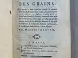 un livre ouvert avec un titre en noir et blanc