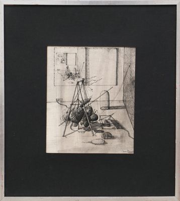 une image représentant un dessin en noir et blanc d'un homme assis sur une chaise