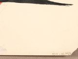a bird that is sitting on top of a piece of paper