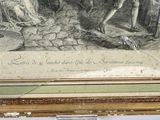 a picture of a painting of a group of people in a room