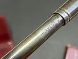 a close up of a metal object on a table