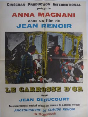 Affiche française du film « Le Carrousel d'Or », réalisé par Jean Debusour