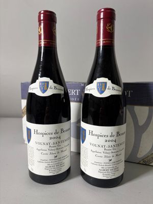 6 btlles Volnay Santenots 1er cru, Hospices de Beaune, Cuvée…