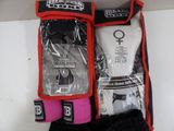 a pair of gloves and a pair of gloves in a bag