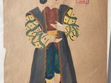 an image of a drawing of a man in a costume