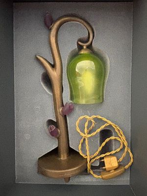 Eric SCHMITT pour DAUM (née en 1955) - Lampe à poser - pâte …
