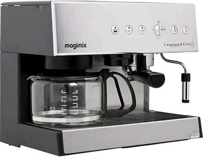 Machine à café combiné MAGIMIX Expresso 11423 Chrome Mat - Retour SAV  - Photo 1