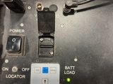 a close up of a control panel with a lot of buttons