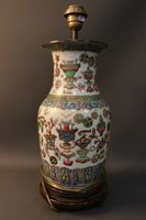CHINE. Vase balustre en porcelaine à décor polychrome reposa… (photo 3)