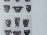 many different types of vases and bowls on this page