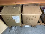 many boxes that are sitting on the floor