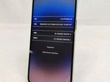the back of a black samsung s9 phone with a display on it