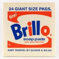 Andy Warhol (1928–1987) « Brillo », coussin d'assise ou pouf… (photo 5)