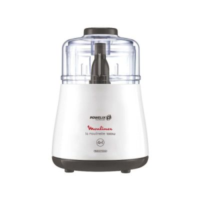 gros plan d'un robot de cuisine sur fond blanc