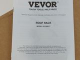 a box that has a sign on it that says vevor