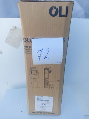 a cardboard box that has a picture of a building on it