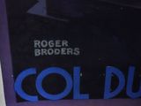 a picture of a close up of a sign on a wall