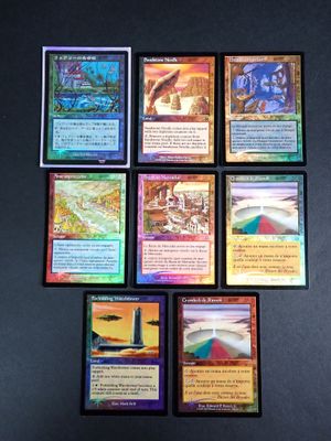 a lot of cards that are on the table
