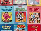 several children ' s books are stacked on top of each other