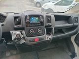 a dashboard view of a car with a car radio in it