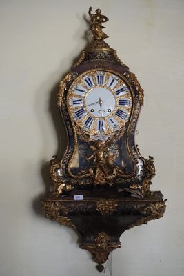 Cartel et sa console d'applique, XVIIIe siècle. - Photo 1