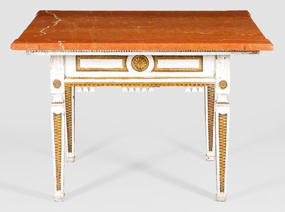 une image représentant une petite table sur laquelle se trouve une horloge