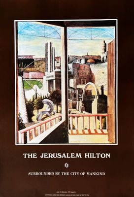 Ori Hofmekler (1952-) - The Jerusalem Hilton.