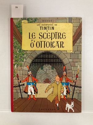 un livre sur lequel figure la photo d'un homme et d'un chien devant un portail