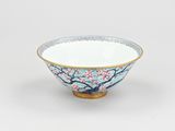 an image of a bowl with a blue and white design on it