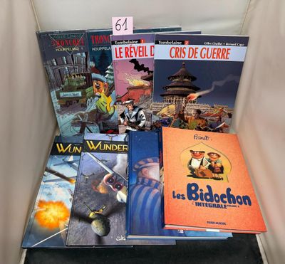 . Lot d’albums divers. 8 volumes.