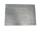 a metal tray that has a metal surface on it