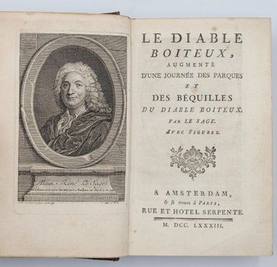 un vieux livre sur lequel figure la photo d'un homme en costume