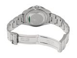 a close up of a watch on a white background with a white background