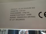 a label on the back of a box that says diametre