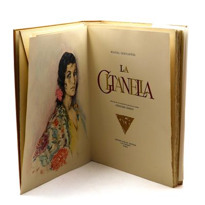 a book with a picture of a woman on it